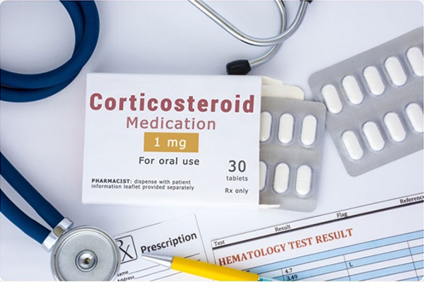 Corticoid được sử dụng để giảm đau, kháng viêm trong trường hợp cơn gút cấp tái phát